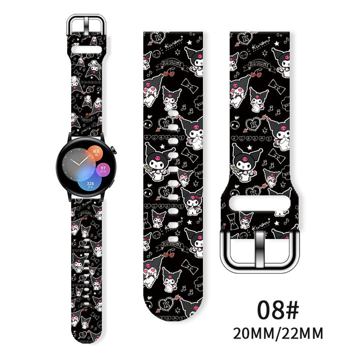 Wholesale Tpu Printed Watch Strap JDC-WD-NuoQi010