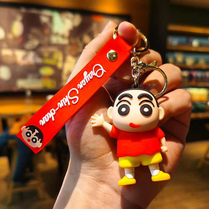 Wholesale Cartoon Doll Silicone Keychain JDC-KC-Tingm274