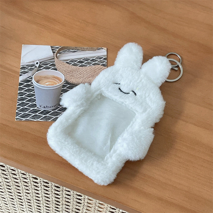 Wholesale Animal Plush Card Holder Display Pendant Keychain