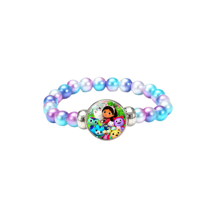 Wholesale Dollhouse  Colorful Beads Bracelet