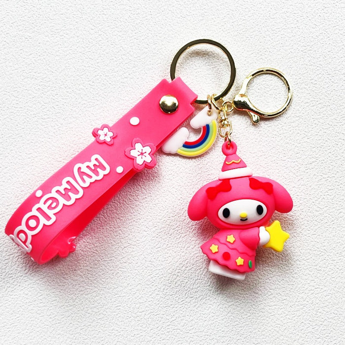 Wholesale PVC Cartoon Doll Keychain JDC-KC-WuYi140