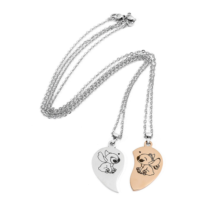 Wholesale Stainless Steel Love Pendant  Necklace