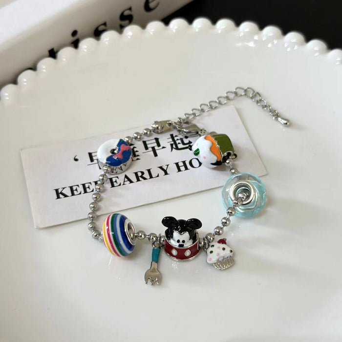 Wholesale Mouse Cake and Candy Bracelet