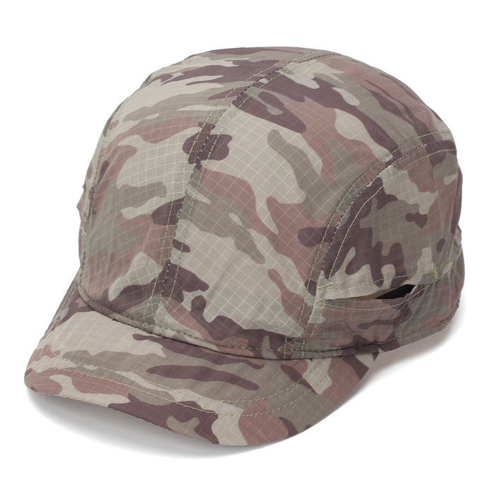 Wholesale Camouflage Outdoor Baseball Cap - Quick Dry Soft Top Short Brim Sun Hat Great for Resale