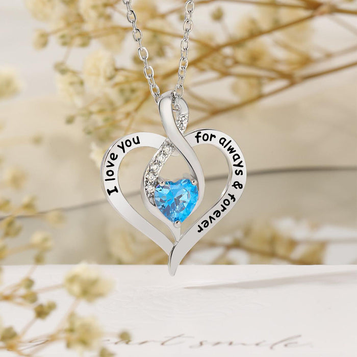 Wholesale Eternal Love Starstone Heart Necklaces