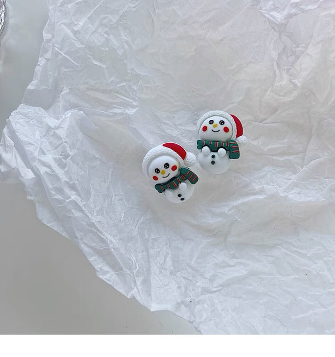 Wholesale Christmas Cartoon Cute Earrings