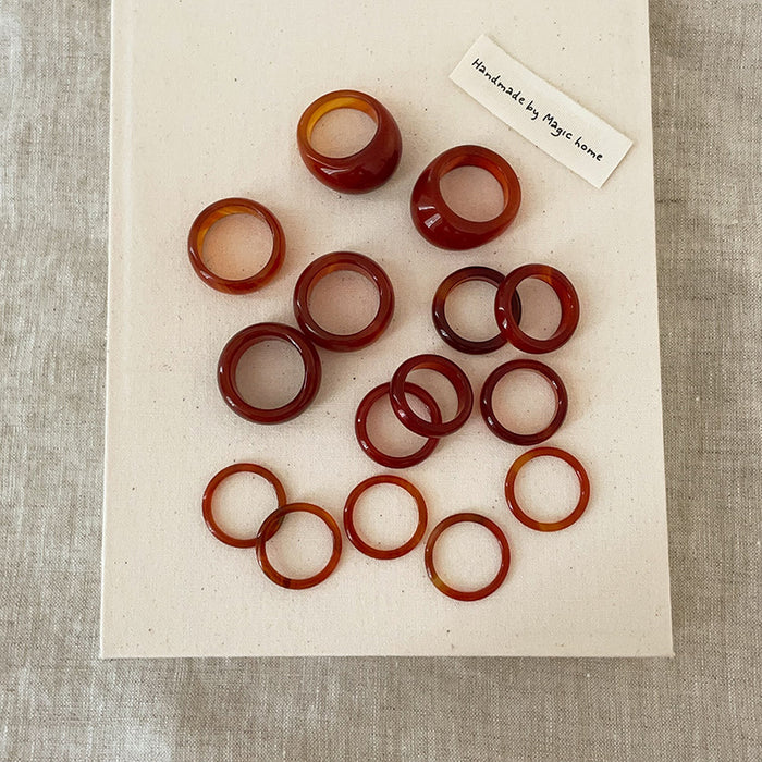 Wholesale Ring for women, niche retro personality, simple and versatile temperament, fashionable ring