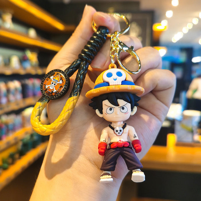 Wholesale Cartoon Doll Rubber Keychain JDC-KC-Tingm010