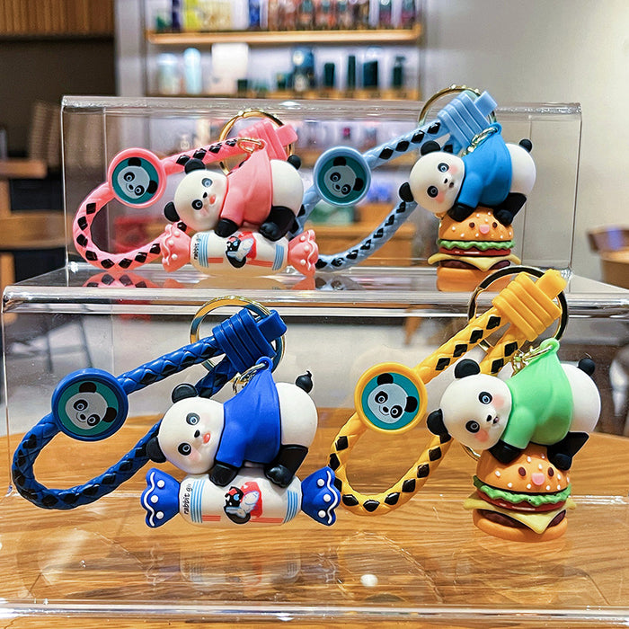 Wholesale Original Handheld Pendant Keychain Exquisite Cute Cartoon Couple Bag Key Pendant