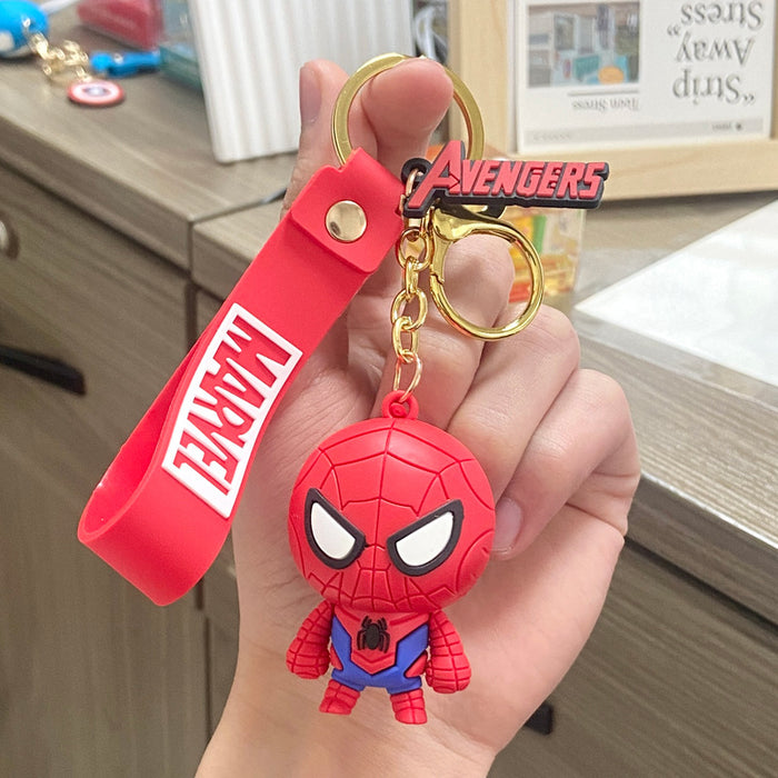 Wholesale Cartoon Doll Silicone Keychain JDC-KC-Benxin033