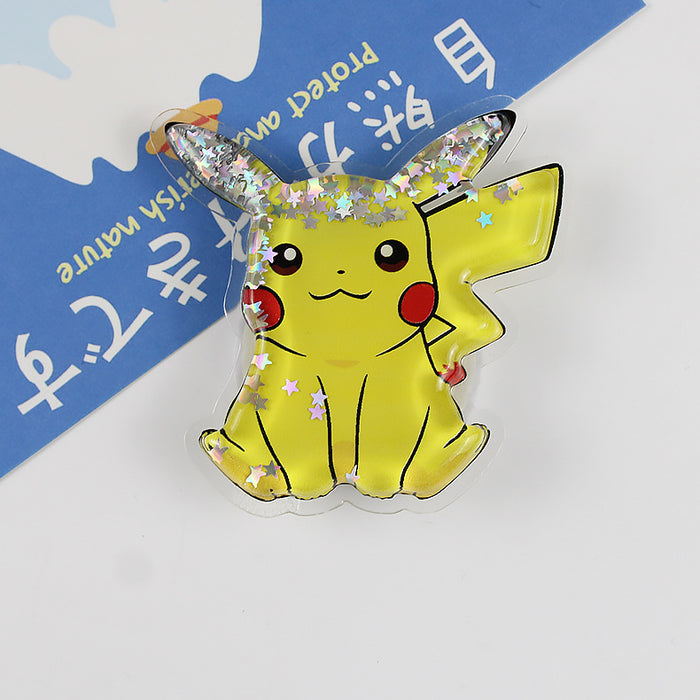 Wholesale Creative Cartoon Quicksand Phone Cushion Stand