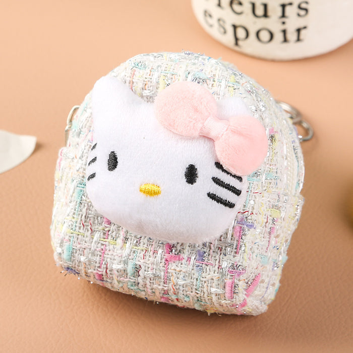 Wholesale Plush Kurommi Melody Pudding Dog Mini Wallet JDC-WT-Yuny002