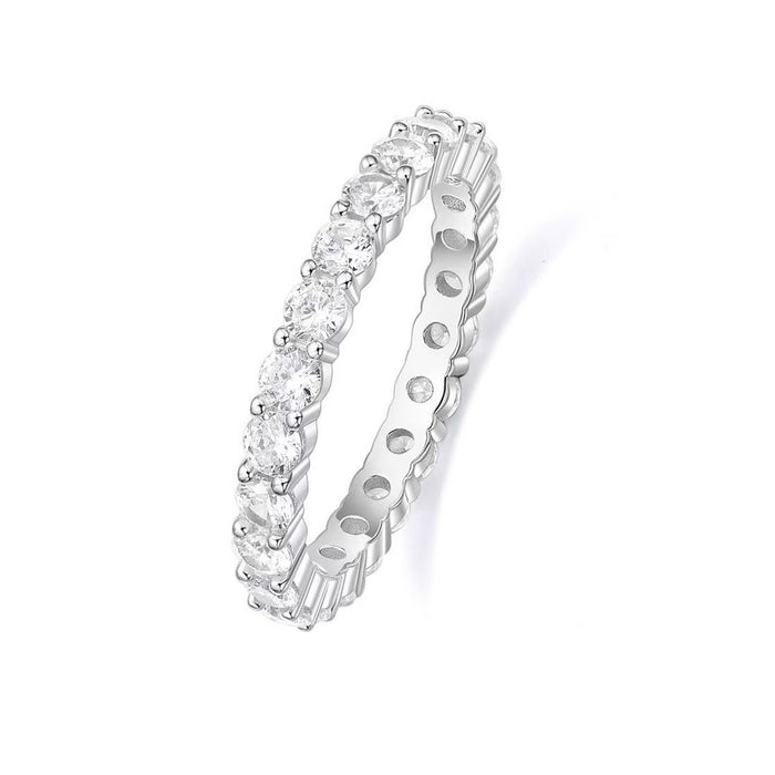 Wholesale Super sparkling full diamond ring, women's light luxury high-end feel, tail ring, women's niche design ring, ring