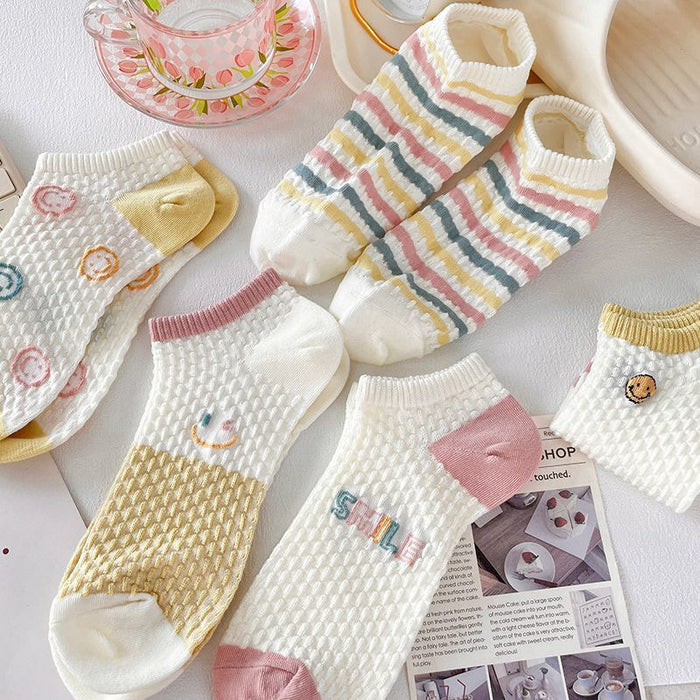 Wholesale Socks, Short Socks, Cute Cartoon, Shallow Mouth, Short Tube Socks