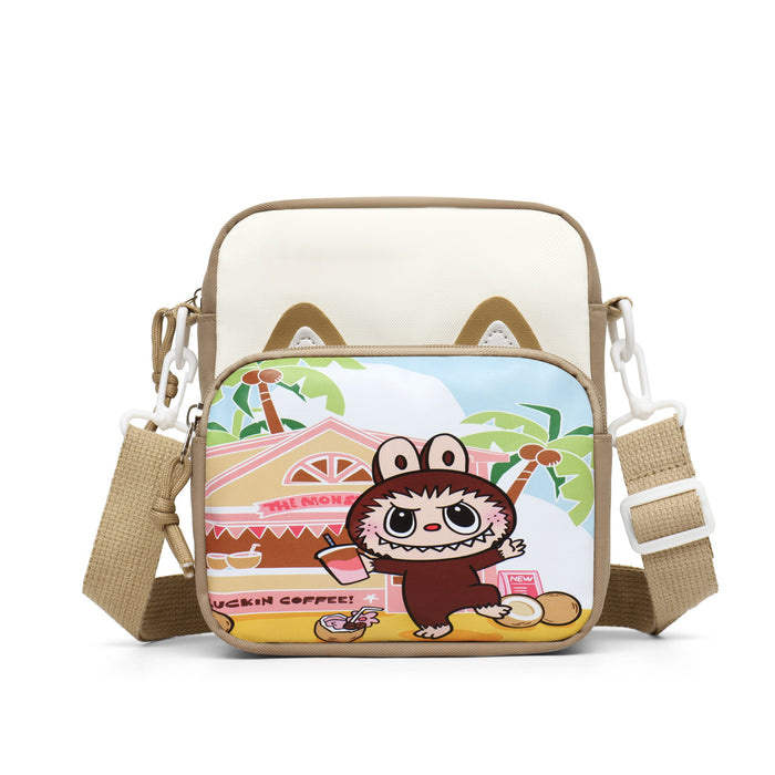 Wholesale Children' s  Shoulder Bag Cartoon Thickened Printed Coin Purse Ultra-Light Children' s Crossbody Bag