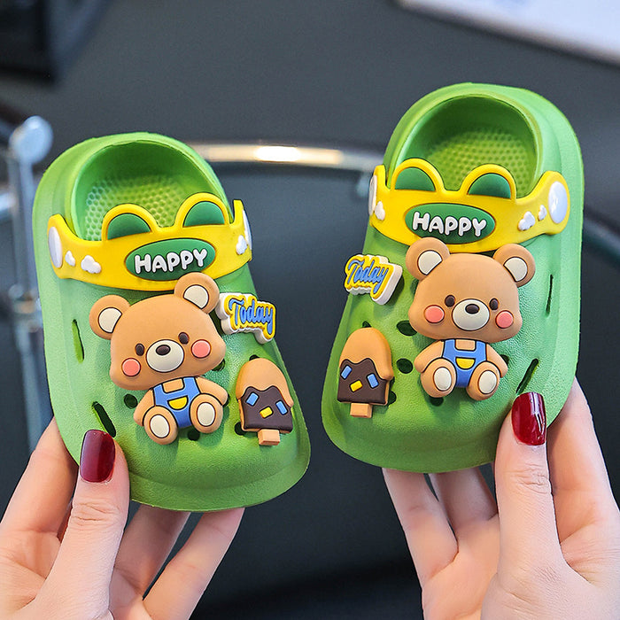 Wholesale Children's Cartoon Sandals Summer Indoor Soft-soled Infant Non-slip Slippers