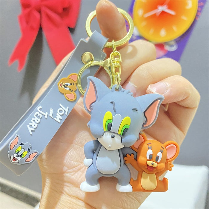 Wholesale PVC Cartoon Doll Keychain JDC-KC-WuYi282