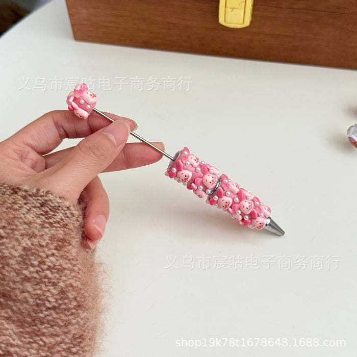 Wholesale Rhinestone DIY Beaded Pen Cartoon Theme for Party Favors and Everyday Use minimum quantity: 2