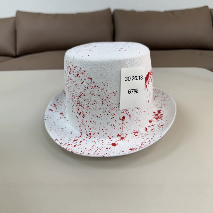 Wholesale Stylish Bloody Lincoln Top Hat  Party Prop Costume Accessory For Spooky Theme Decor