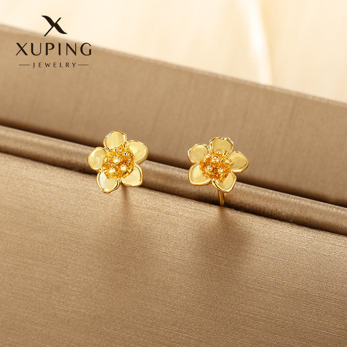 Wholesale Fairy Style Plant Flowers Retro Simple Temperament Design Earrings JDC-ES-XP004