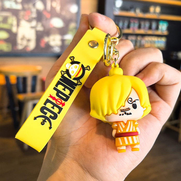 Wholesale Silicone Cartoon Keychain Car Key Accessory Boutique Resale Gift
