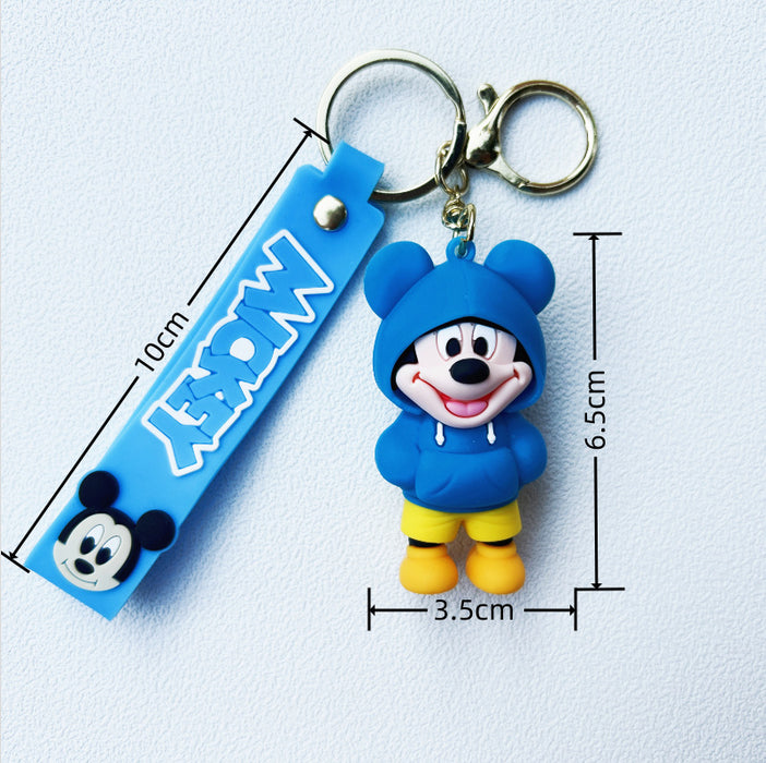 Wholesale PVC Cartoon Doll Keychain JDC-KC-ChuC011