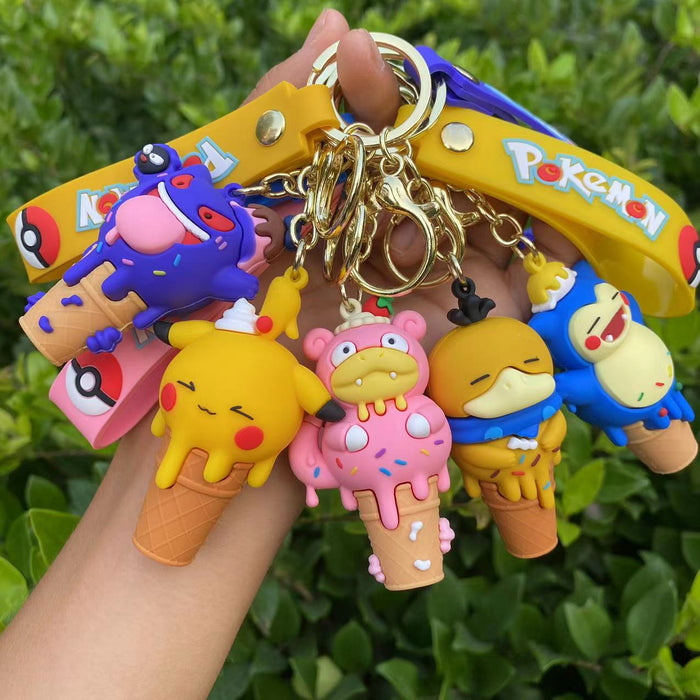 Wholesale Cute Ice Cream Keychain JDC-KC-YiS003