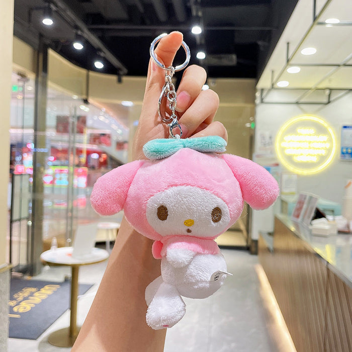 Wholesale Cute doll plush pendant dollkeychain plush toy