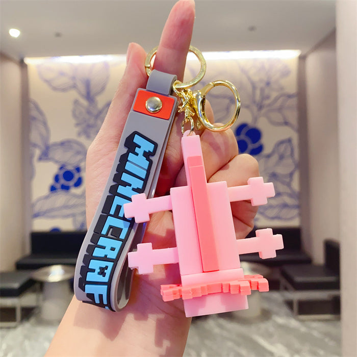 Wholesale Game Silicone Keychain
