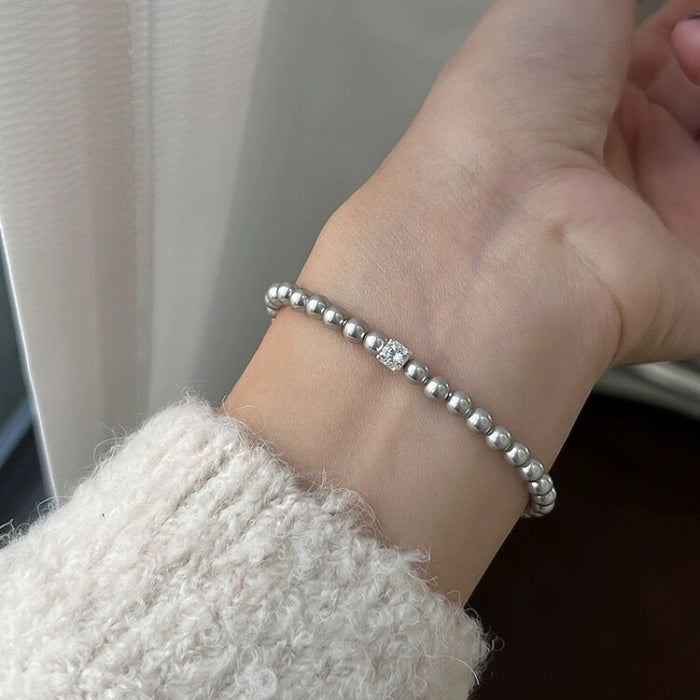 Wholesale Zircon Square Girls' Bracelet