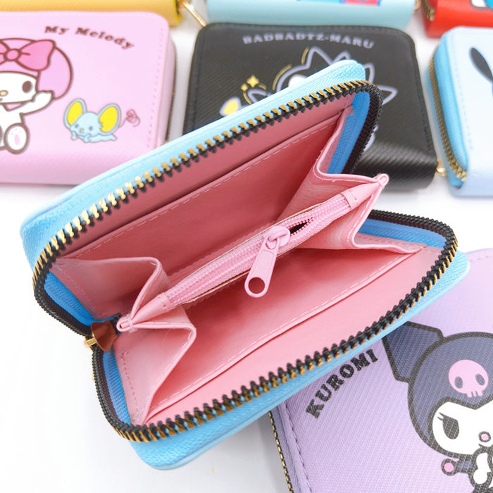 Wholesale Fashion Cartoon PU Zipper Coin Purse Cute Fish XO Design Multi Purpose Card Key Earphone Storage Pouch