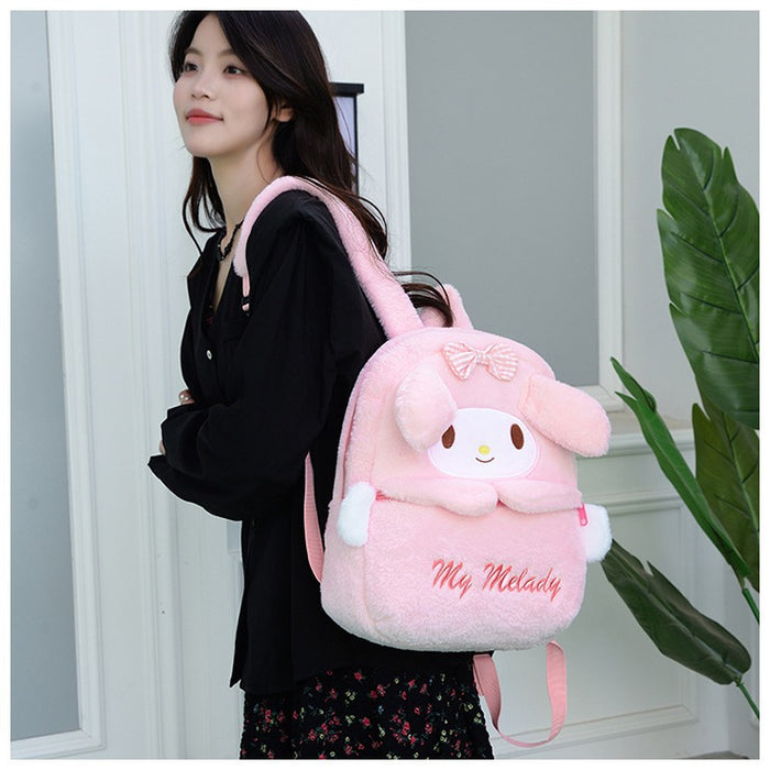 Wholesale Cartoon Cute Large Capacity Plush Backpack JDC-BP-ZeZ001