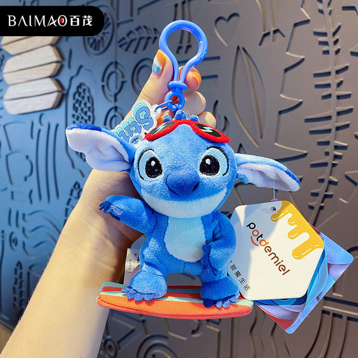 Wholesale Keychains Plush Hardware Cute Cartoon Animation (M) JDC-KC-BaiM069