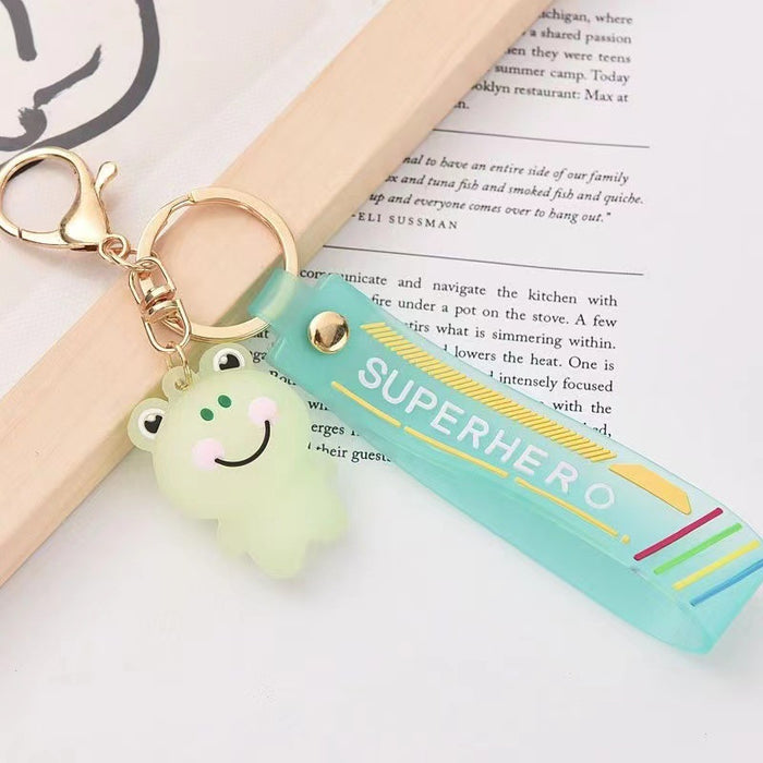 Wholesale Cartoon  Cute Key Chain  Key Pendant School Bag Hanging Doll Keychain