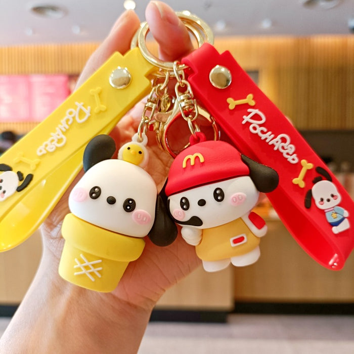 Wholesale Cartoon Doll PVC Keychain JDC-KC-MingT018