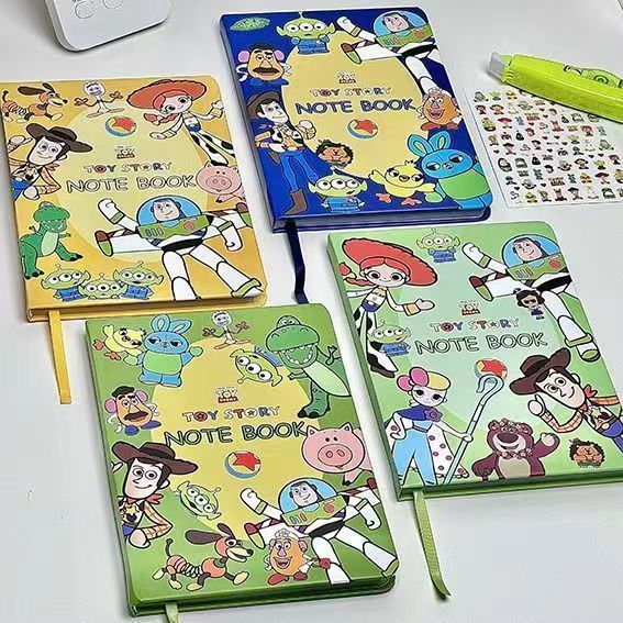 Wholesale Cartoon B6 Notebook PU Cover Lined Pages Student Writing Pad