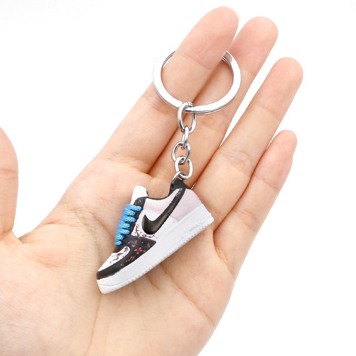 Wholesale PVC Shoe Model Keychain JDC-KC-QLPing004