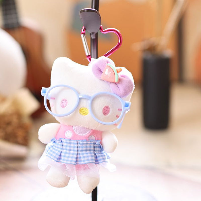Wholesale Cute plush cartoon character keychain