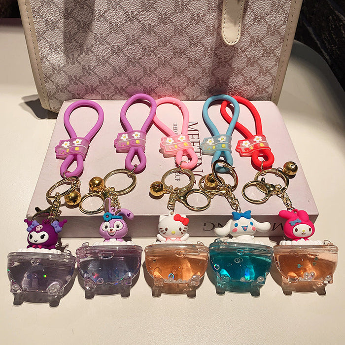 Wholesale PVC cute cartoon key chain (F) JDC-KC-JuJi013