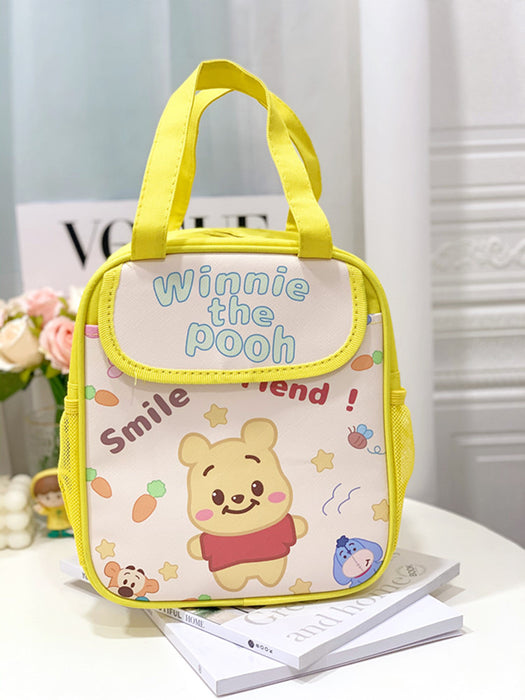 Wholesale PU Cartoon Portable Large Capacity Insulated Lunch Bag JDC-HD-Kameng001