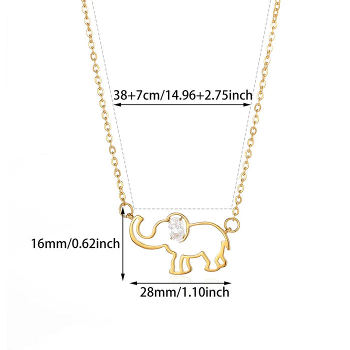 Wholesale Stainless Steel Flower Sunflower Necklace Minimalist Pendant Jewelry