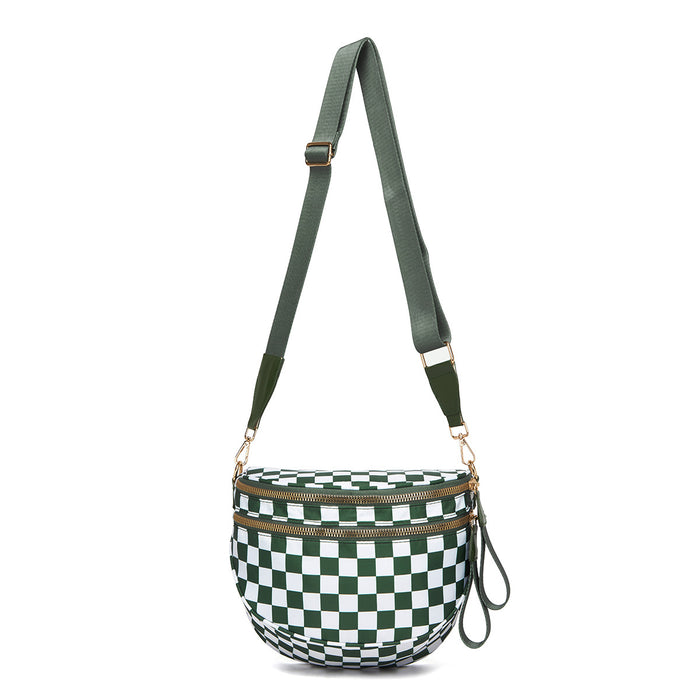 Wholesale Women' s shoulder bag fashionable and versatile Oxford cloth large capacity shell bag lightweight waterproof crossbody sports