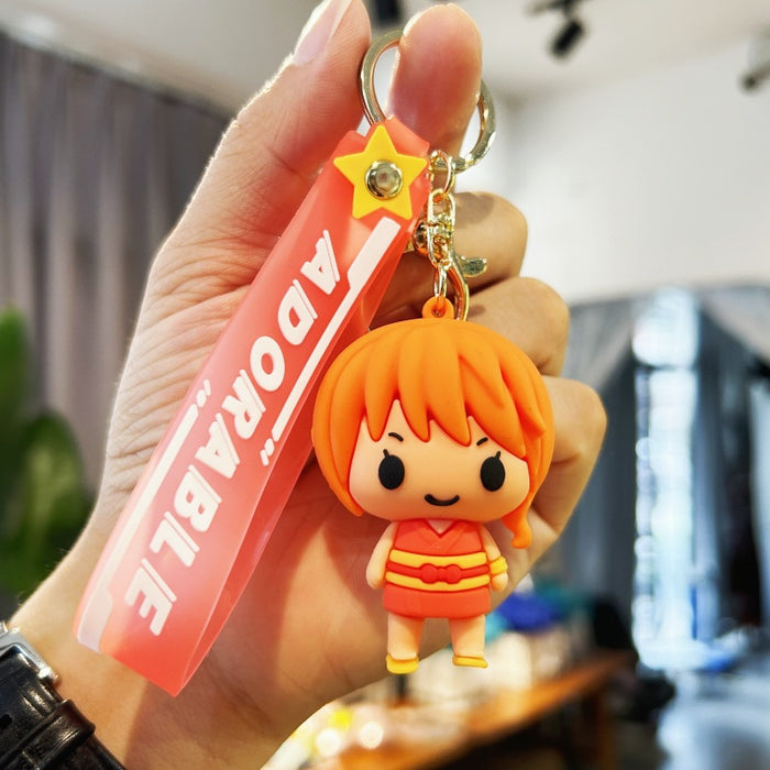 Wholesale Cartoon Doll PVC Keychain JDC-KC-ChuC035