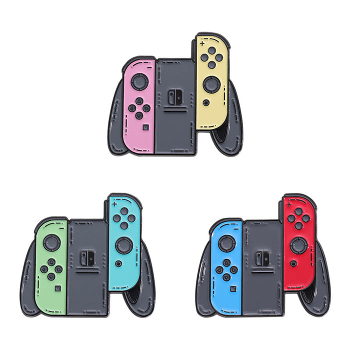 Wholesale Zinc Alloy Baking Paint Game Console Brooch Pin Trendy Fashion Accessory For Clothing Party Gift