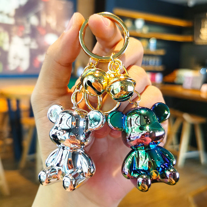 Wholesale Acrylic Bear Cartoon 3D Keychain JDC-KC-Tingm054