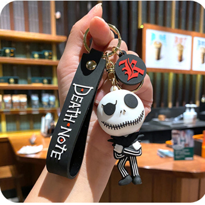 Wholesale Silicone Keychain Trendy Christmas Bag Charm