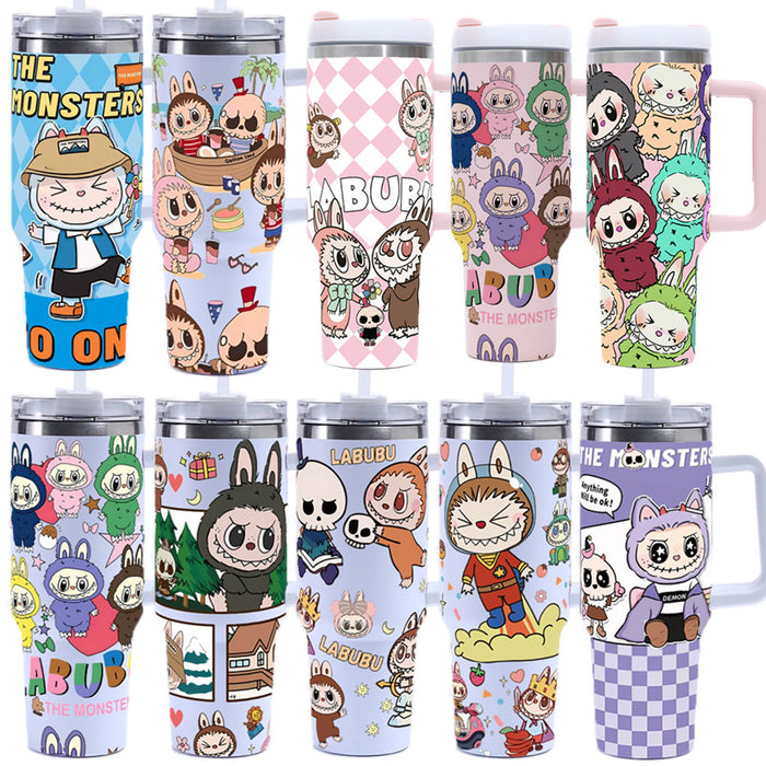 Wholesale  Cartoon Pattern 40oz Stainless Steel  Thermos ice bullies cup