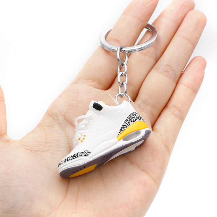 Wholesale PVC Shoe Model Keychain JDC-KC-QLPing003