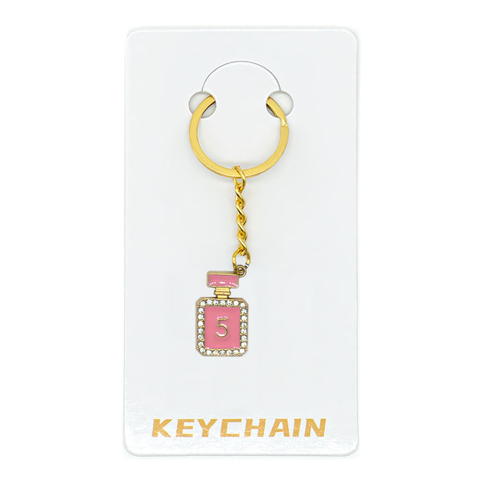 Wholesale Cartoon Christmas Metal Keychain Bag Charm Cute Holiday Gift Accessory