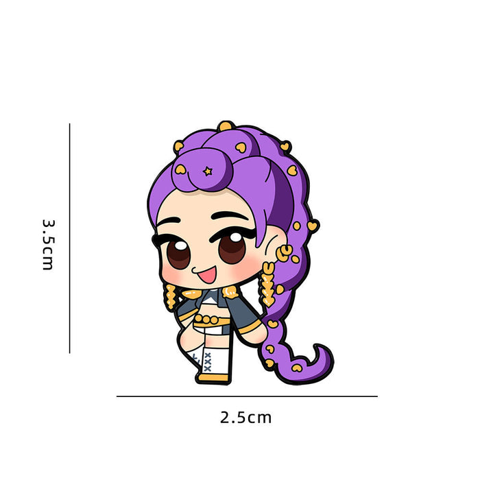 Wholesale KPop  anime merchandise  alloy badge brooches